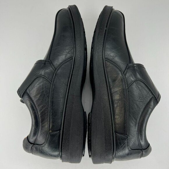 Veeko Mens 12760 Black Napa Pu Leather Hook & Loop Size 10.5EEE Dress Shoes main image 5